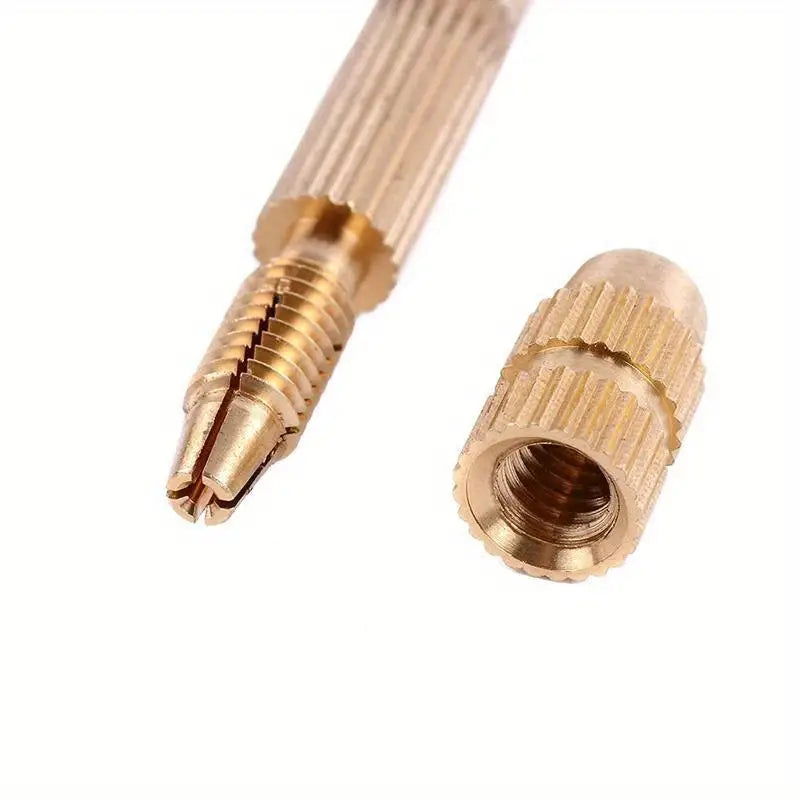 Professional Wig Making Needle Kit with Brass Handle & 4 Hooks - Perfect for Hair Extensions, Weaving, and Styling at Home or Salon