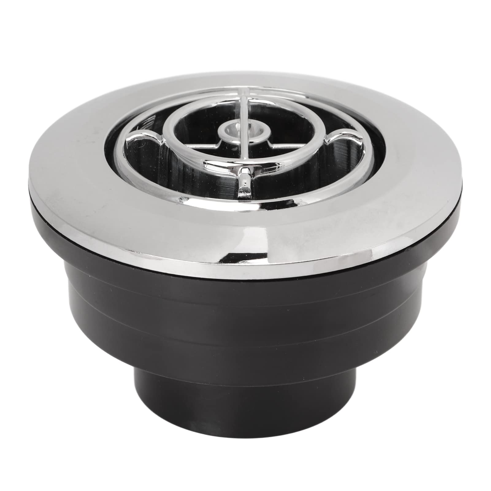 Ymiko RV Roof Vent Round Air Conditioner Ventilation Deflector - Universal Dashboard AC Outlet for RVs, Trucks, Commercial & Special Vehicles | Durable & Weatherproof for Outdoor Travel & Camping