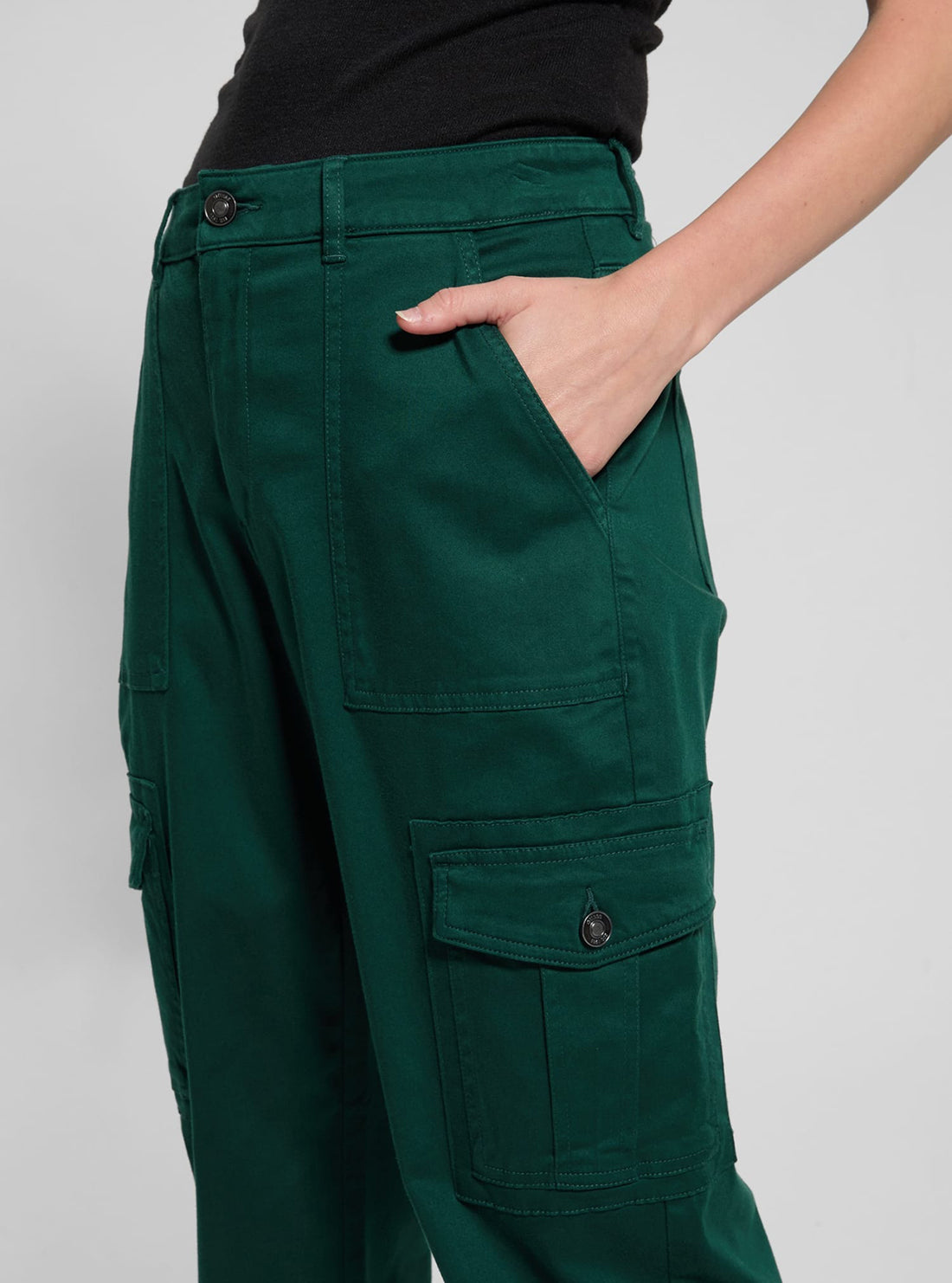 Dark Green Juno Cargo Pants for Men - Durable Tactical Work Pants with Multiple Pockets - Perfect for Hiking, Outdoor Adventures & Casual Wear