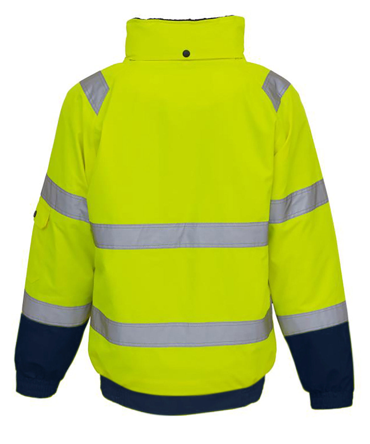 Yoko Fontaine High Visibility Safety Jacket - Reflective Workwear for Construction, Cycling & Outdoor Activities