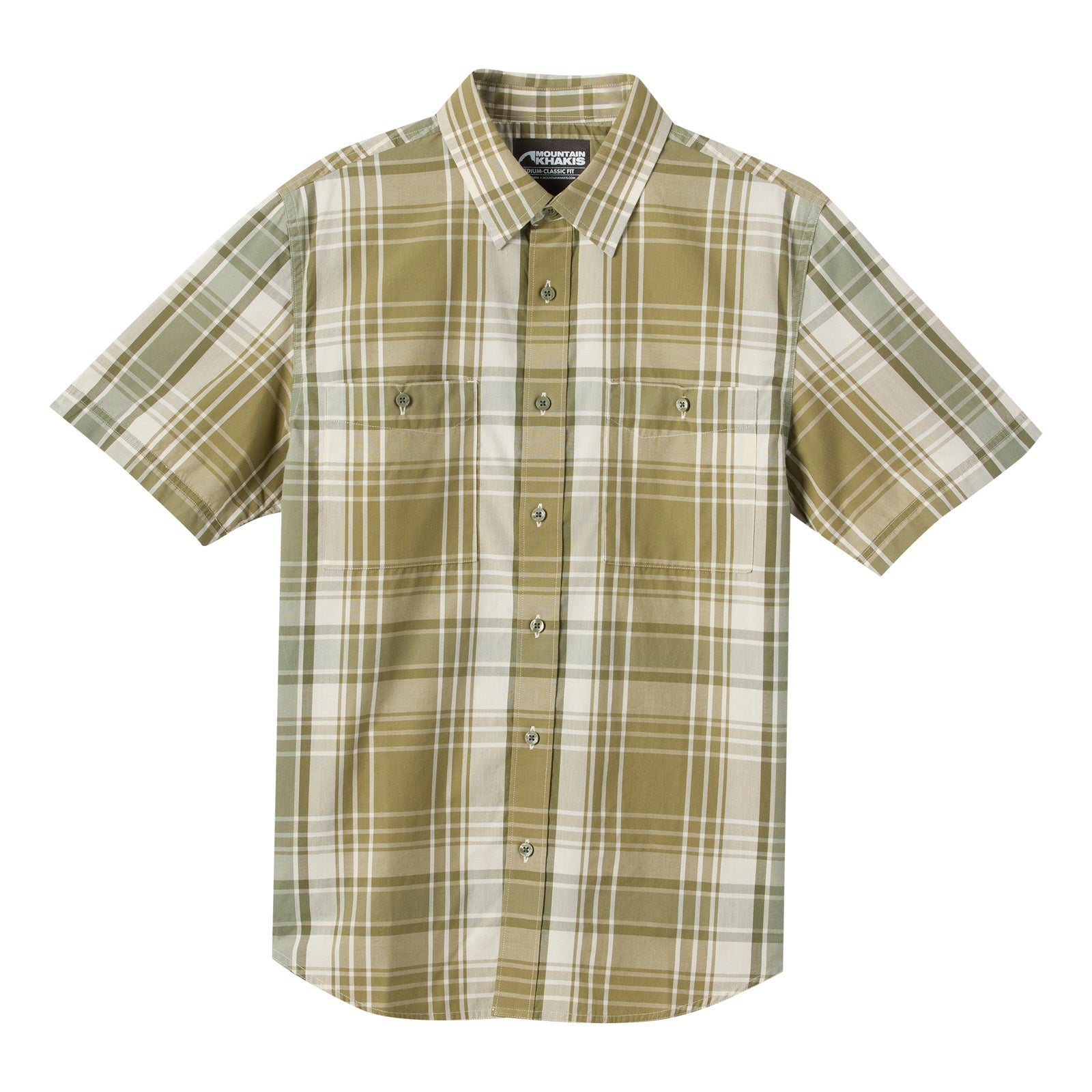Denison Short Sleeve Shirt for Men - Casual Button Down Shirt with Comfort Fit | Perfect for Office, Travel & Summer Outfits