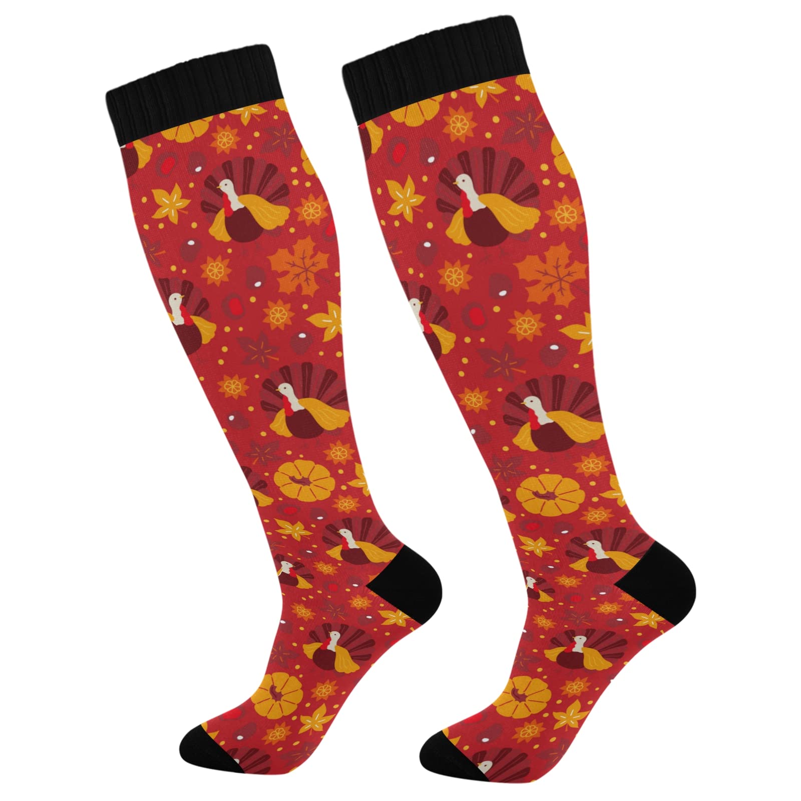 KLL Compression Socks for Women & Men - Medical Grade Support Socks for Running, Cycling, Nursing - Improve Blood Circulation & Reduce Swelling (Perfect for Travel, Workouts & Long Shifts)