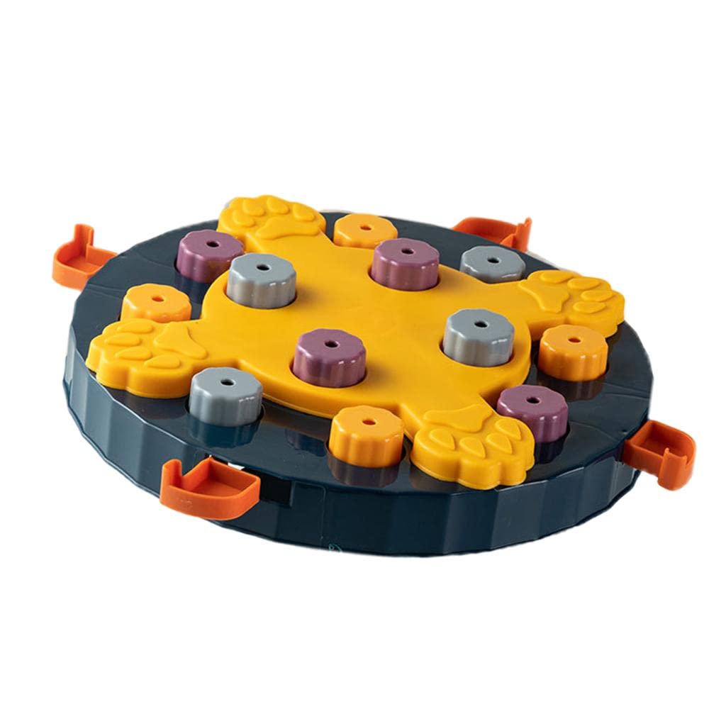 Interactive Slow Feeder Dog Puzzle Toy - Treat Dispenser for Small & Medium Dogs | Mental Stimulation & Training Game | Perfect for Mealtime Fun & Boredom Relief