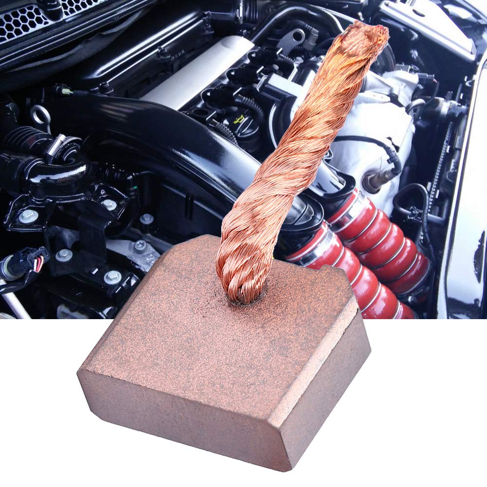 10Pcs Carbon Brushes Replacement Kit for FT-128 Car Starter Motor J458 (8x25x21mm) - Compatible with Various Vehicles - Perfect for Auto Repair & Maintenance