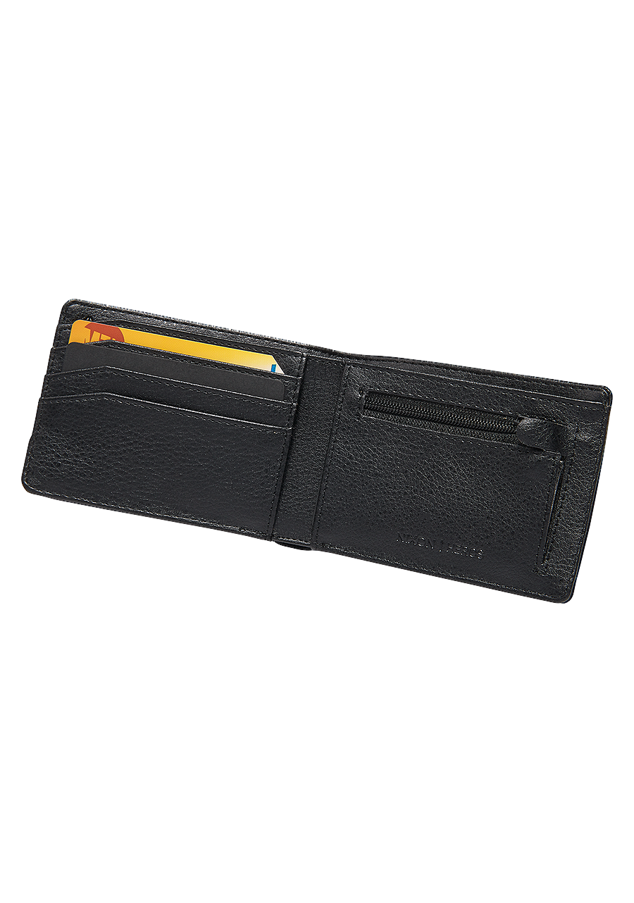 Premium Black Bifold Wallet for Men - Slim RFID Blocking Leather Wallet with Money Clip | Perfect for Everyday Use, Travel & Business
