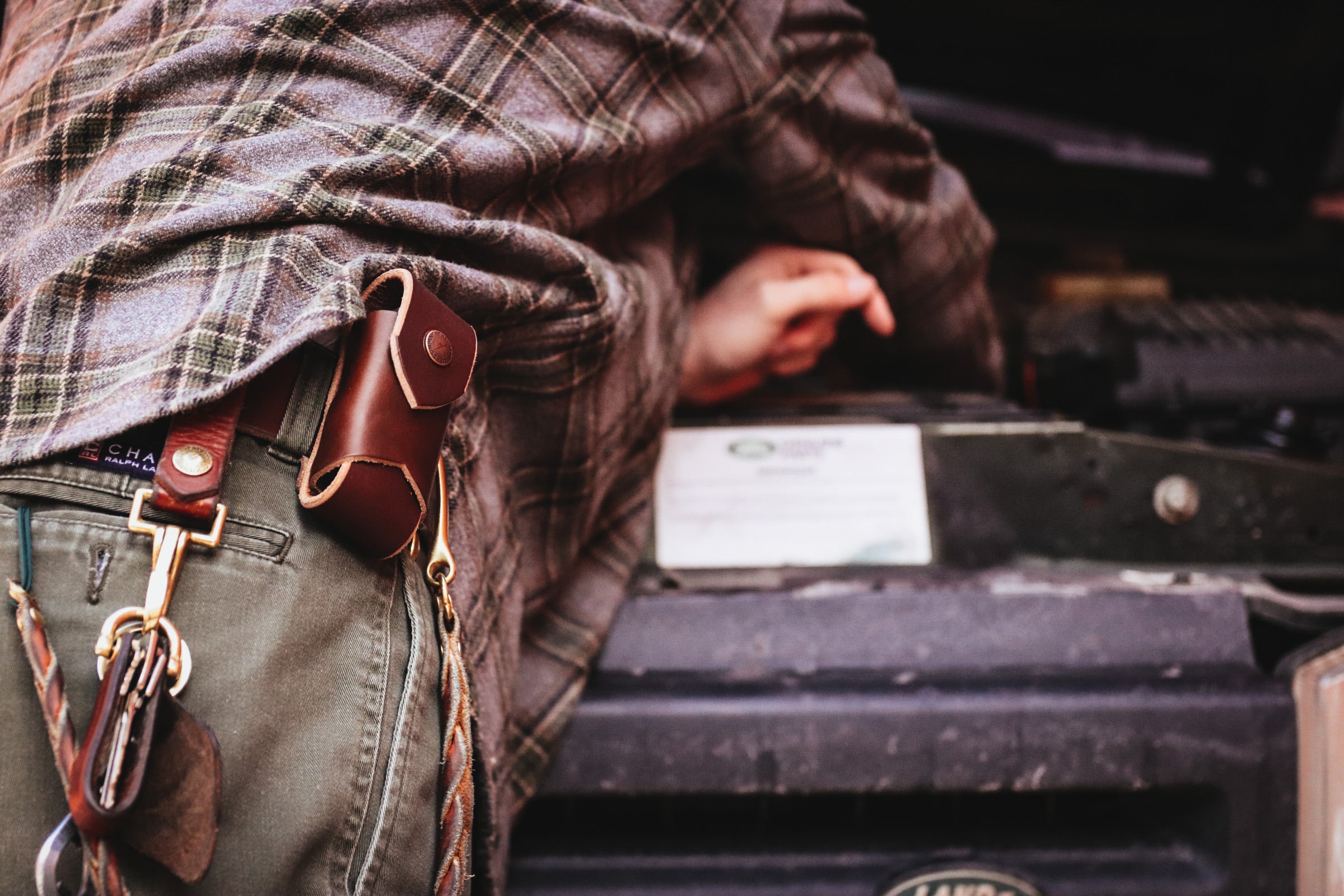 Premium Genuine Leather Sheath - Durable Brown Knife Cover for Outdoor Adventures, Hunting & Camping Gear