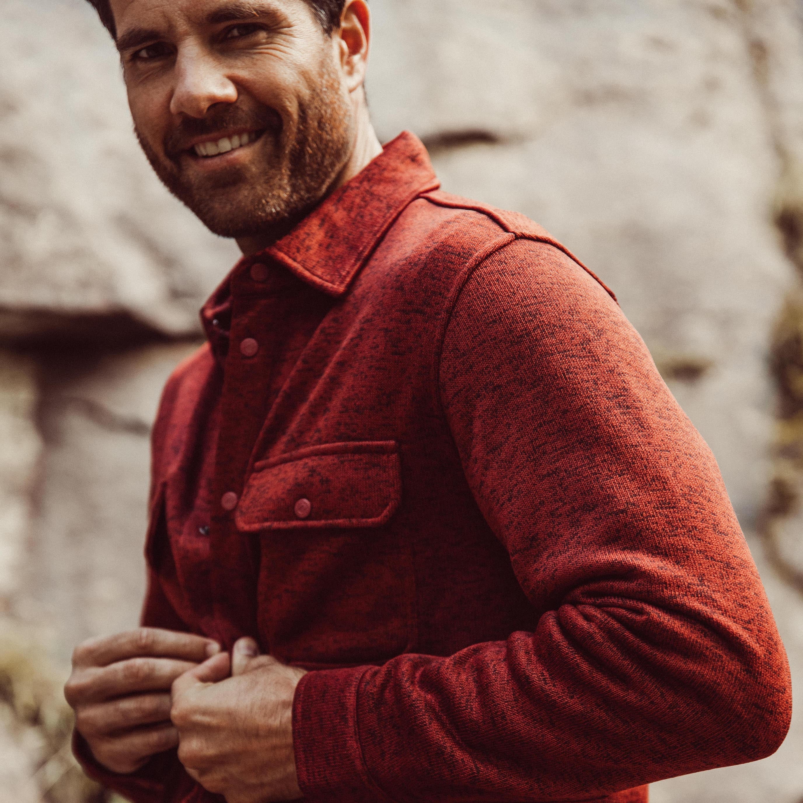 Men's Norris Shirt Jacket - Lightweight Casual Button-Up Shirt for Outdoor Activities & Everyday Wear