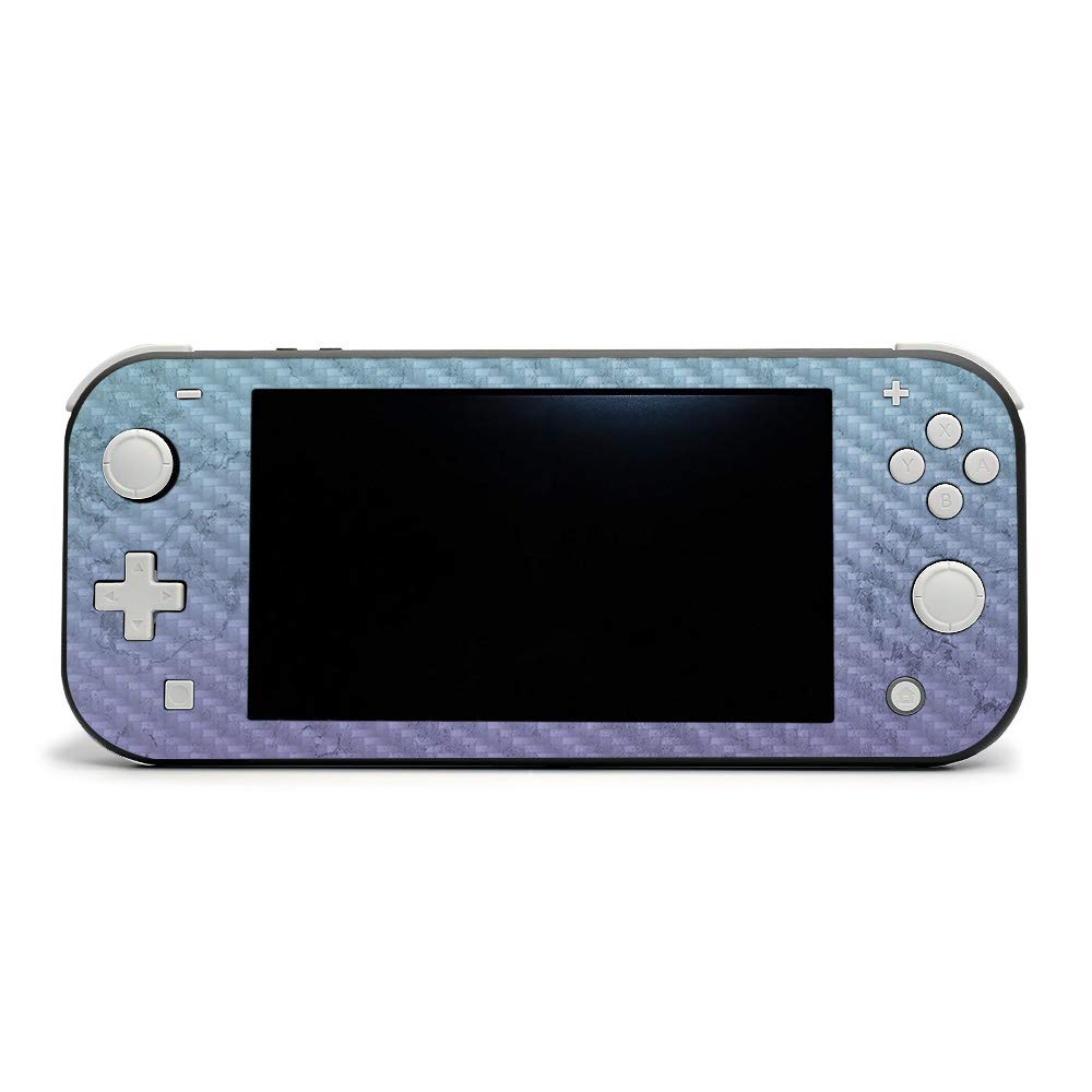 Premium Carbon Fiber Skin for Nintendo Switch Lite - Gradient Marble Design | Protective & Durable Textured Cover | Easy to Apply & Remove | Made in USA | Perfect for Gaming Protection & Style Enhancement