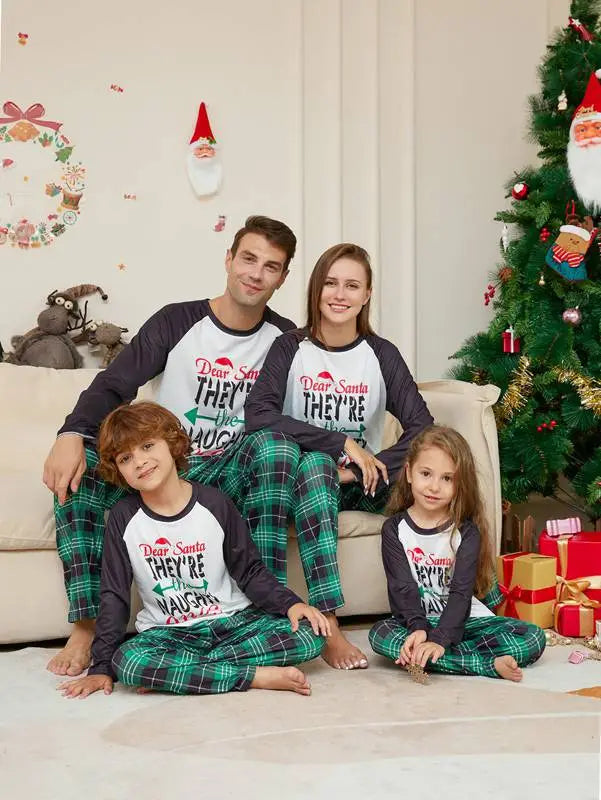 Cozy Matching Family Christmas Pajamas Set - Holiday Pjs for Women, Men & Kids #25305 - Perfect for Christmas Morning & Family Photos