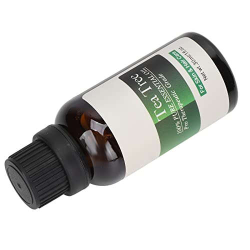 Tea Tree Essential Oil for Hair Care - 30ml Hydrating & Nourishing Treatment for Men & Women - Perfect for Beauty Salons, Scalp Massage & DIY Hair Masks
