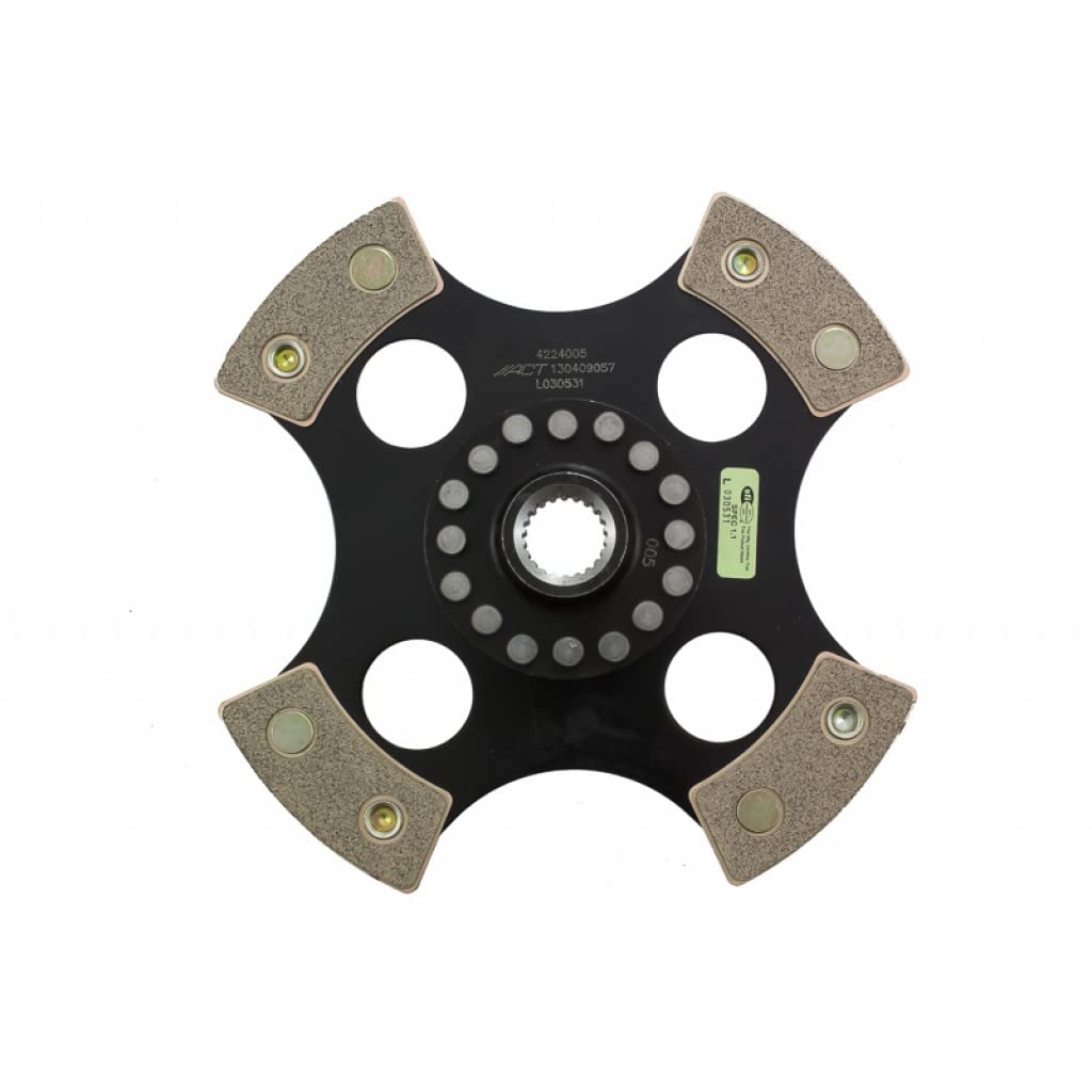 ACT Rigid Race Disc Brake Rotor for Mazda MX-3 1992-1994 | 4-Pad Performance Upgrade | 4224005 | Perfect for Track Racing & High-Performance Driving