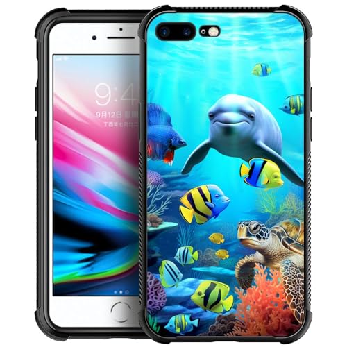 Ocean Dolphin Sea Fish Coral