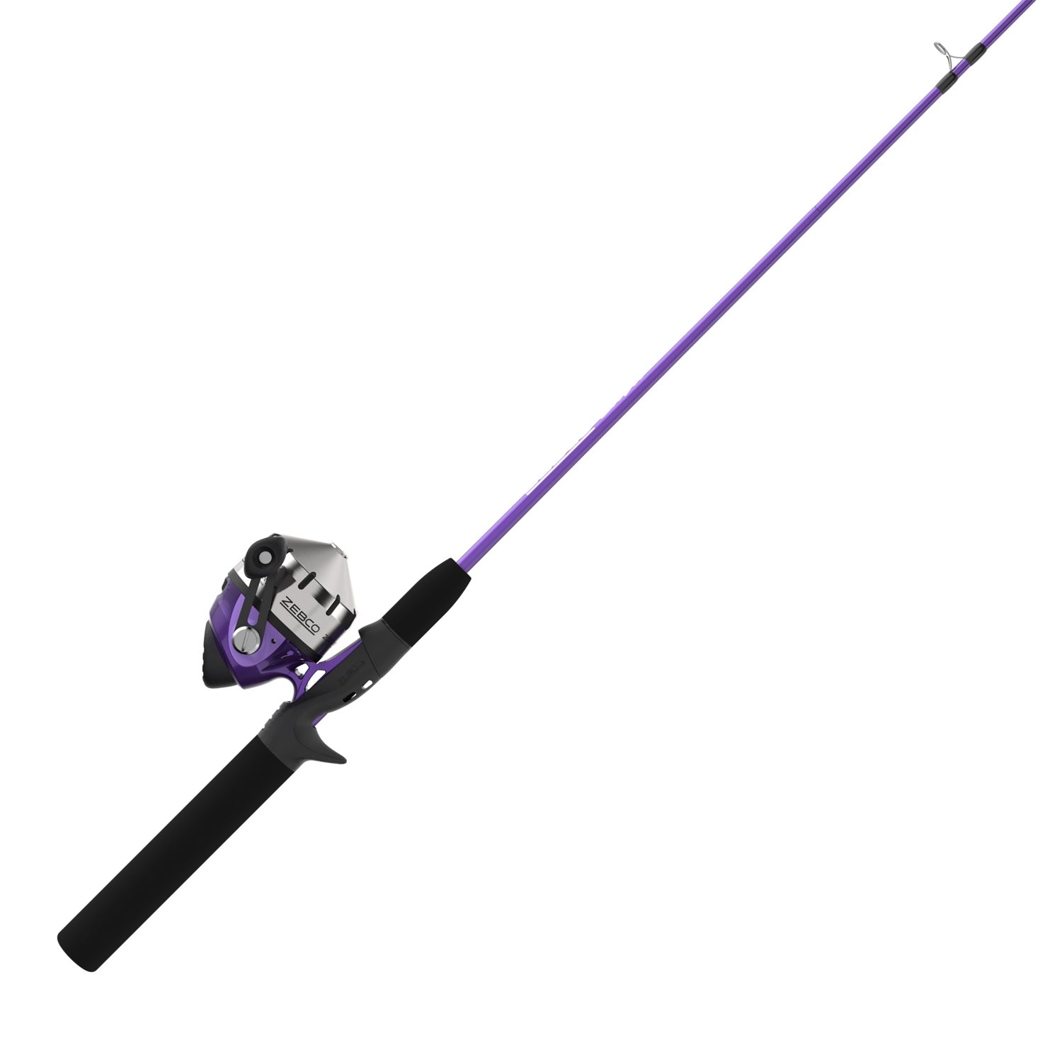 ZeeBee 5'6 Medium Light Spincast Fishing Rod and Reel Combo with Eagle Claw Tackle - Perfect for Freshwater Fishing, Bass, Trout, and Panfish Angling