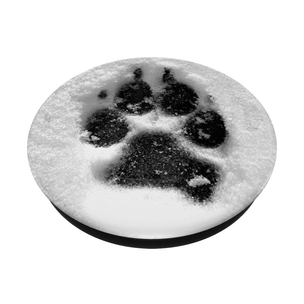 Dog & Wolf Paws PopSockets PopGrip - Swappable Phone Grip for Animal Lovers | Secure Hold for Phones & Tablets | Perfect for Pet Owners, Outdoor Adventures & Daily Commute