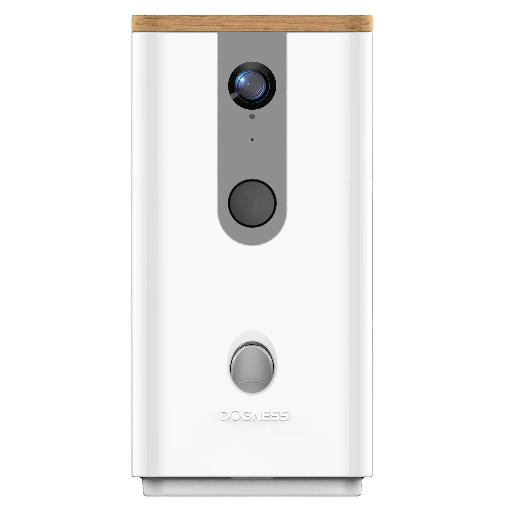 Dogness Smart Camera Pet Treat Dispenser with HD Video & 2-Way Audio - Interactive Remote Training & Play for Dogs & Cats - Perfect for Home Monitoring & Pet Entertainment