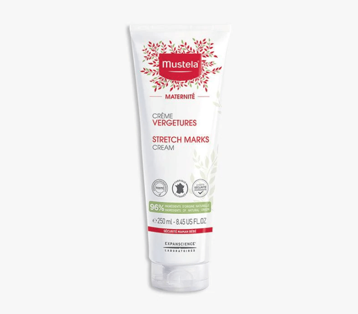 Mustela Maternity Stretch Marks Prevention Cream - 8.45 oz | Pregnancy Belly Butter for Dry Skin | Safe for Expecting Moms & Postpartum Care | Perfect for Daily Hydration During & After Pregnancy