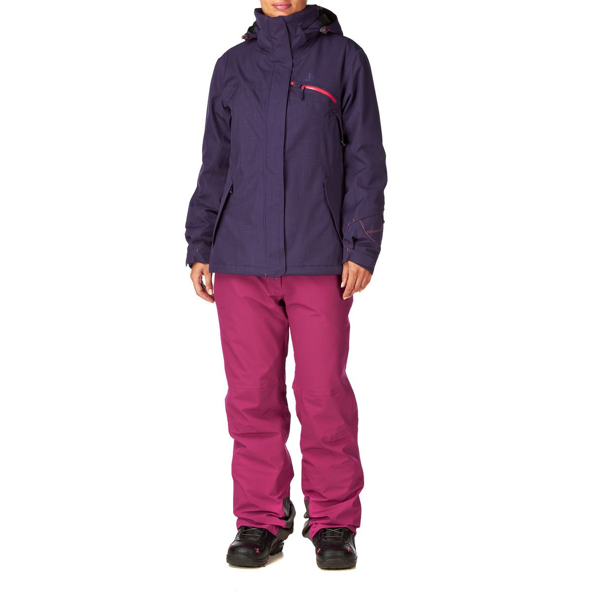 Salomon Women's Fantasy Jacket - Waterproof Winter Coat for Hiking, Skiing & Outdoor Activities | Lightweight Insulated Windbreaker for Cold Weather Adventures