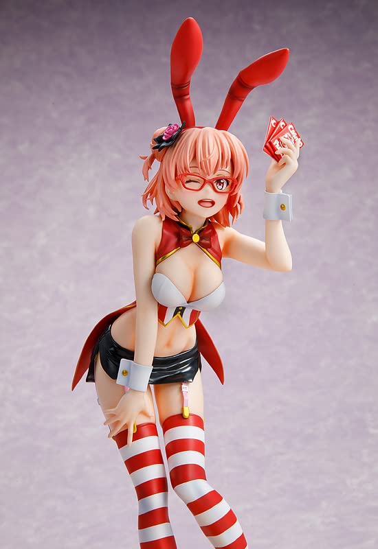 Caworks Yahari My Youth Love Comedy is Wrong as I Expected - Complete Yuigahama Yui Casino Party Ver. 1/7 Scale PVC Figure - Anime Collectible for Display & Gaming Room Decor