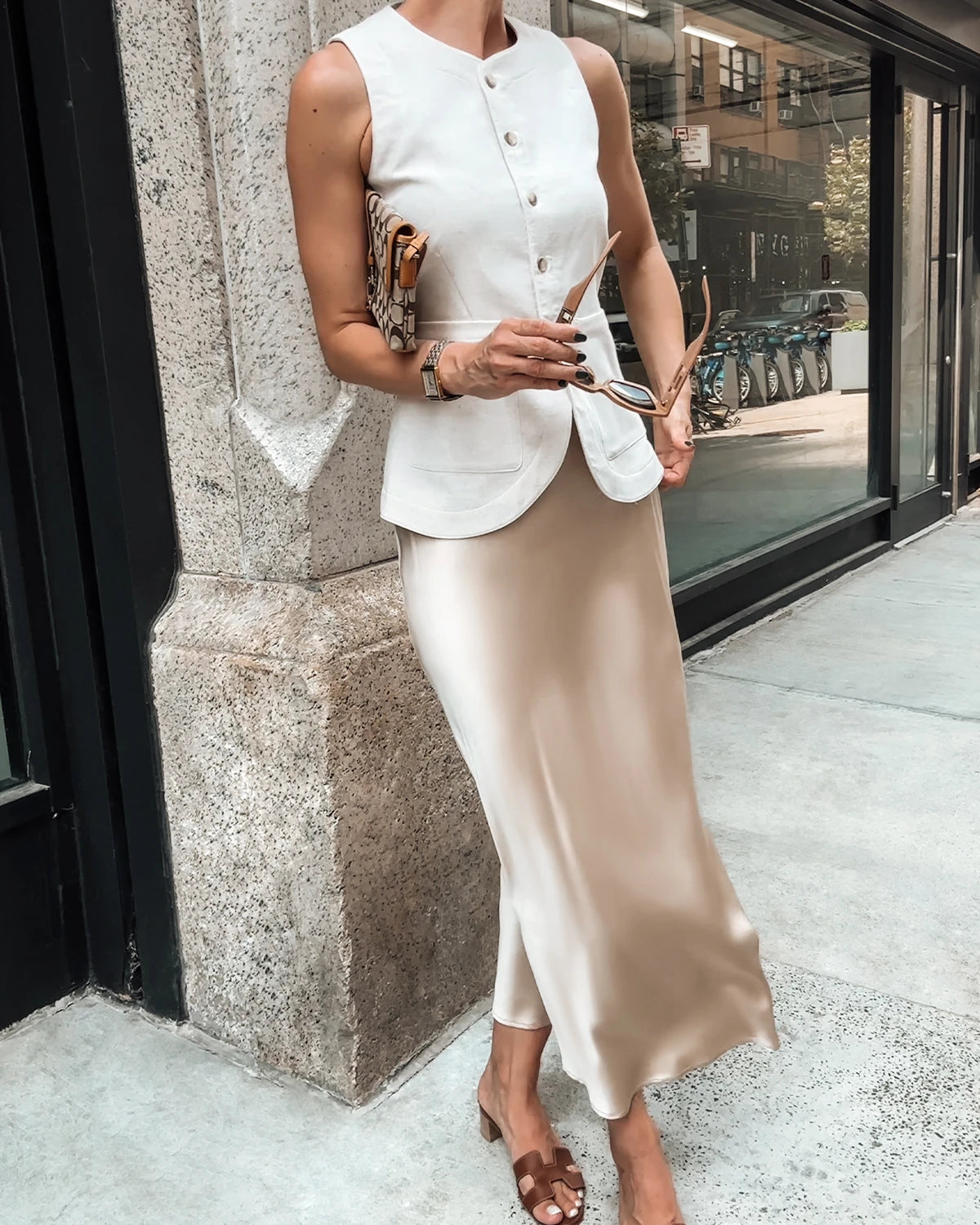 22 Momme Silk Maxi Skirt for Women - Elegant Long Flowy Skirt with High Quality Mulberry Silk - Perfect for Weddings, Parties & Summer Outfits