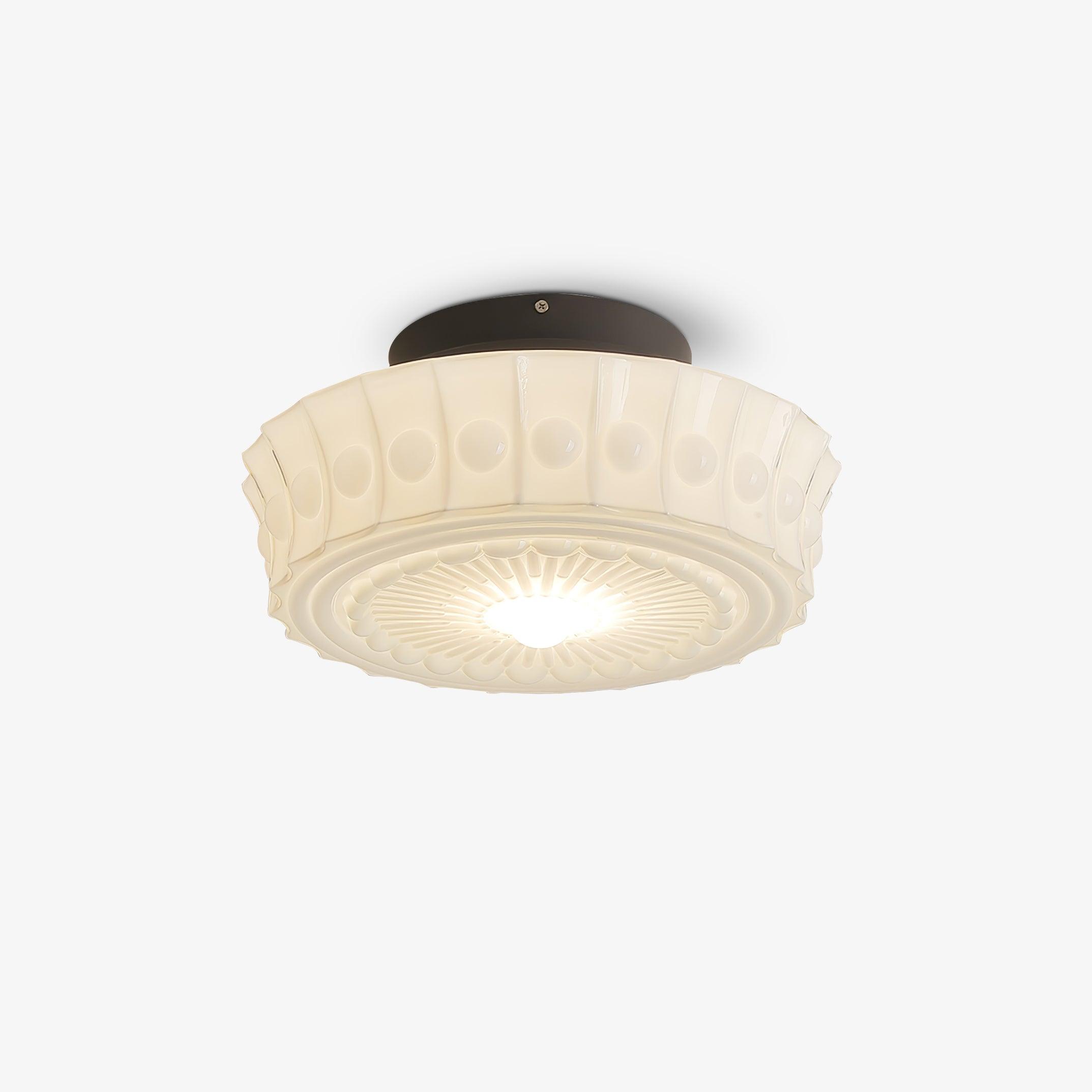 Modern Charles Edwards Ceiling Lamp - Elegant Flush Mount Lighting Fixture for Living Room, Bedroom & Dining Room | Energy Efficient LED Compatible