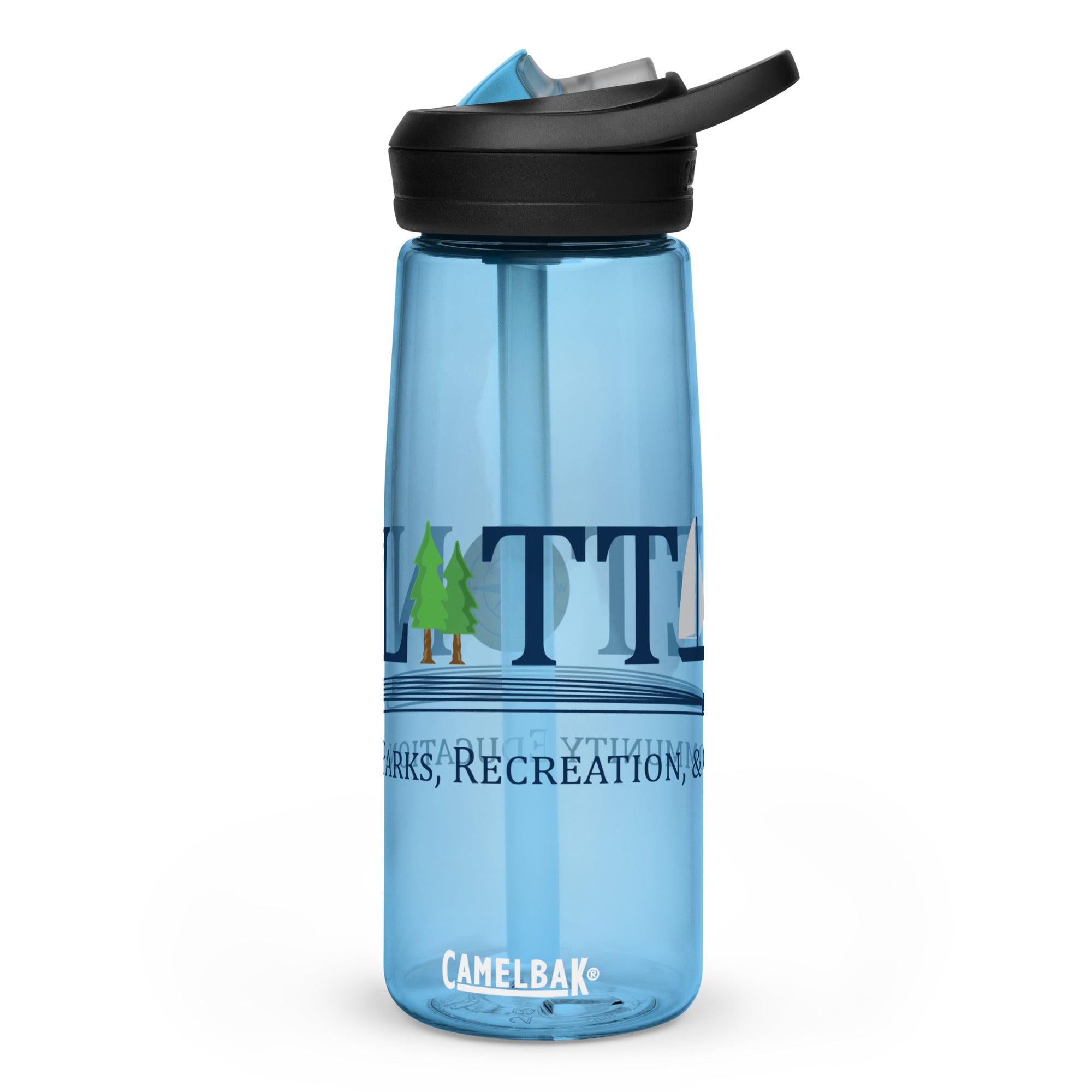 Littleton Park & Rec CamelBak Eddy® Water Bottle - BPA-Free, Leak-Proof, 25oz Insulated Stainless Steel Water Bottle for Hiking, Gym & Outdoor Activities