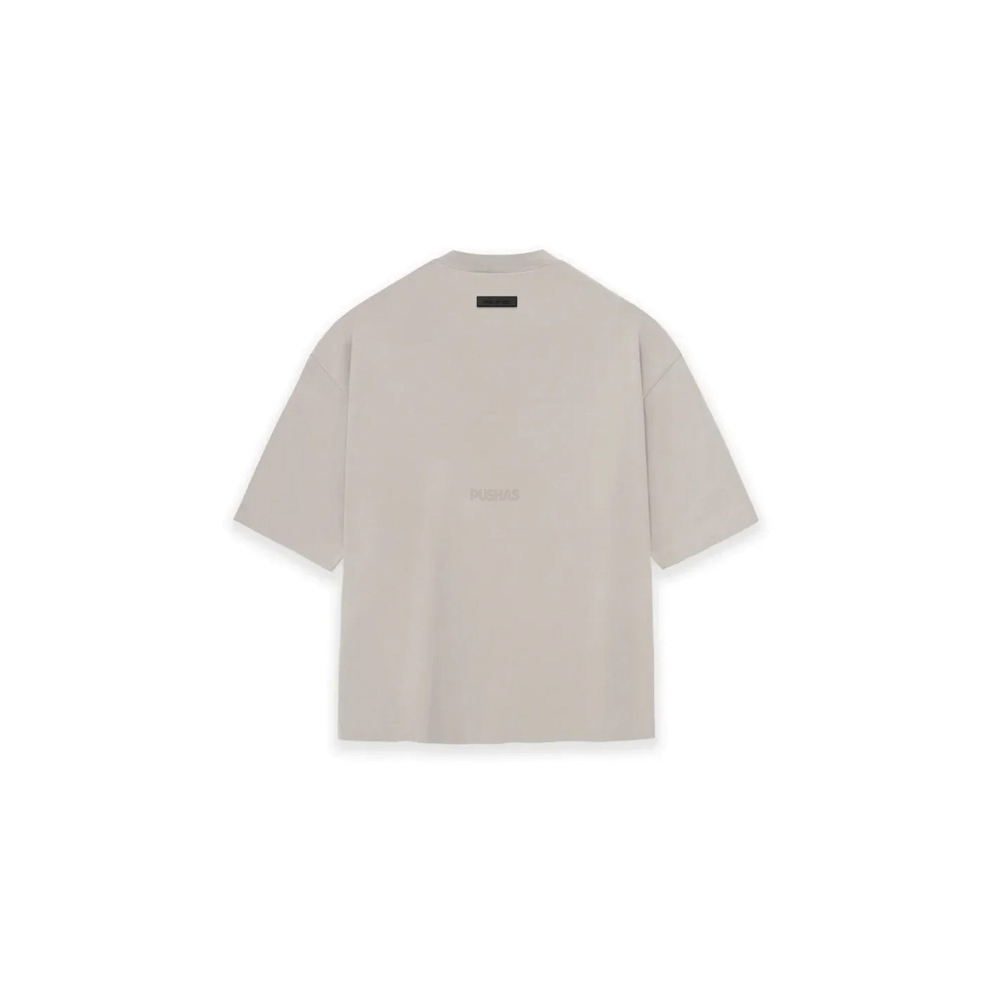 ESSENTIALS Silver Cloud T-Shirt for Men & Women (2023) - Soft Cotton Casual Tee for Everyday Wear, Street Style & Lounge Comfort