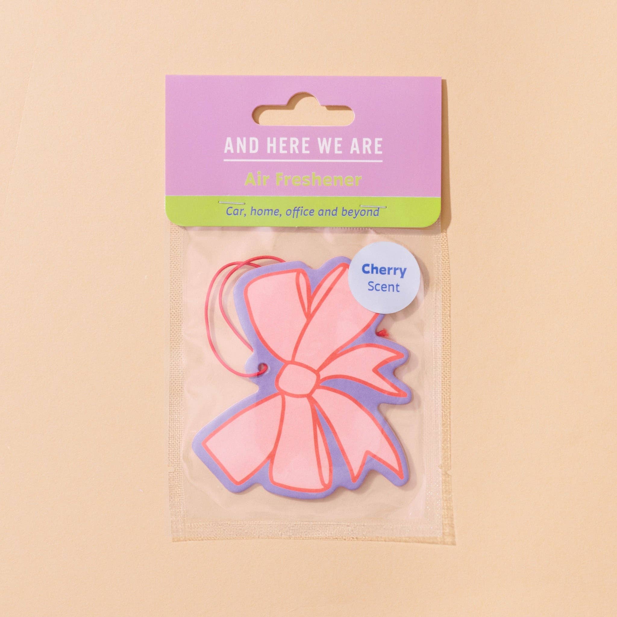 Classic Bow Air Freshener for Car & Home - Long-Lasting Fragrance, Elegant Design, Perfect for Gifts & Everyday Use