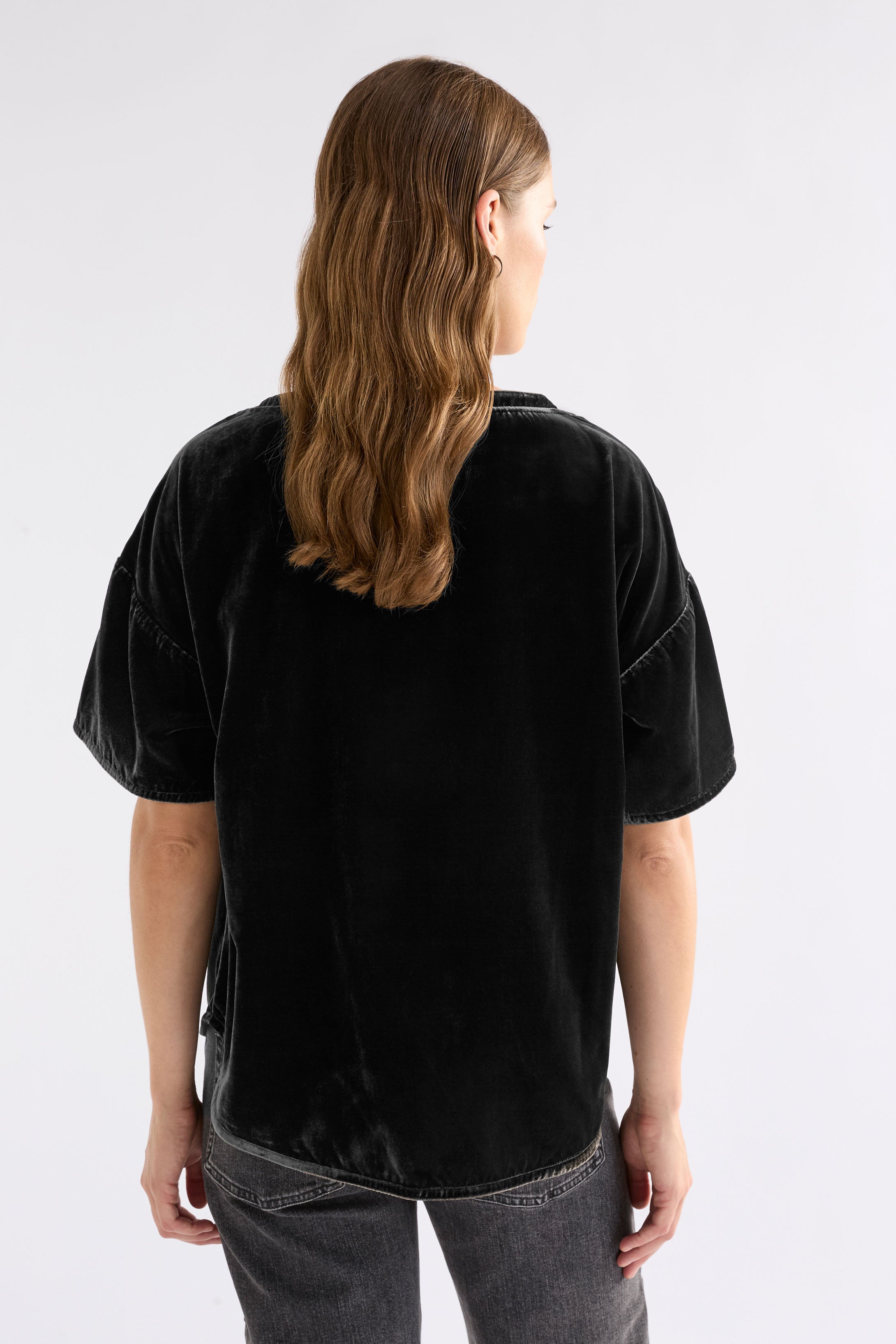 Luxury Velvet Blouse for Women - Elegant Soft Stretch Tops for Party, Work & Evening Outfits | Perfect for Date Night, Office Wear & Special Occasions