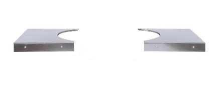 Primo Stainless Steel Side Shelves for BBQ Grill Cart - Heavy Duty Outdoor Cooking Accessories | Perfect for Backyard Grilling, Tailgating & Camping