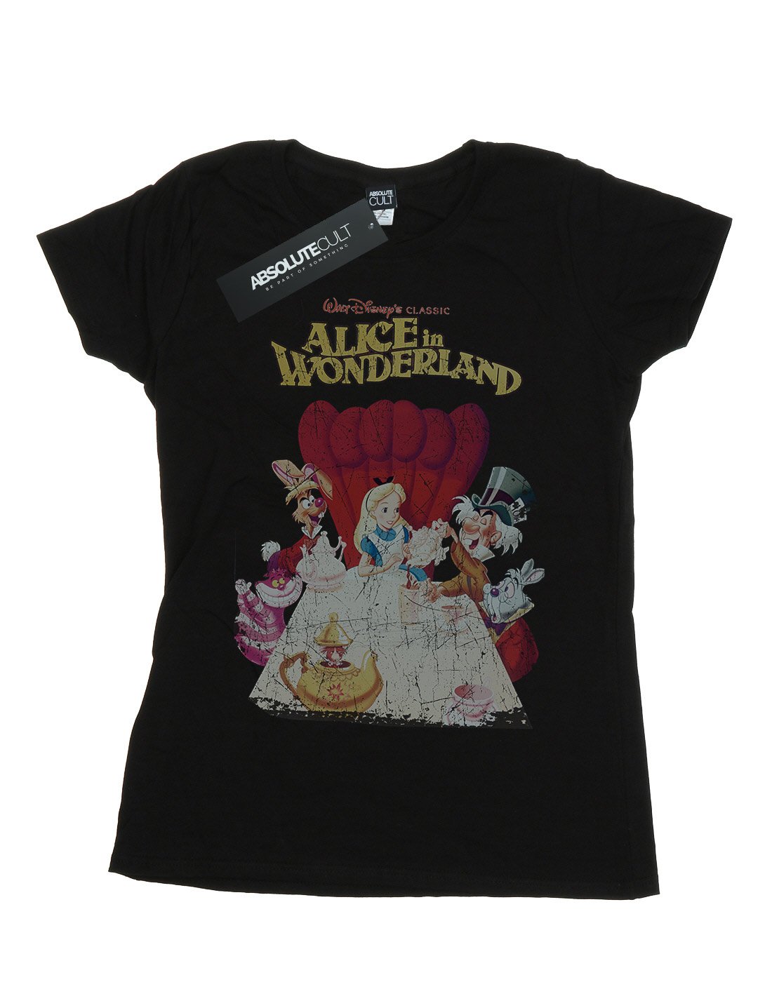 Disney Women's Retro T-Shirt - Vintage Mickey Mouse Graphic Tee for Casual Wear & Disney Theme Park Outfits