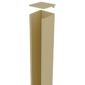1700mm High Retaining Wall Post - Heavy Duty Landscape Support for Gardens, Yards, and Slope Stabilization