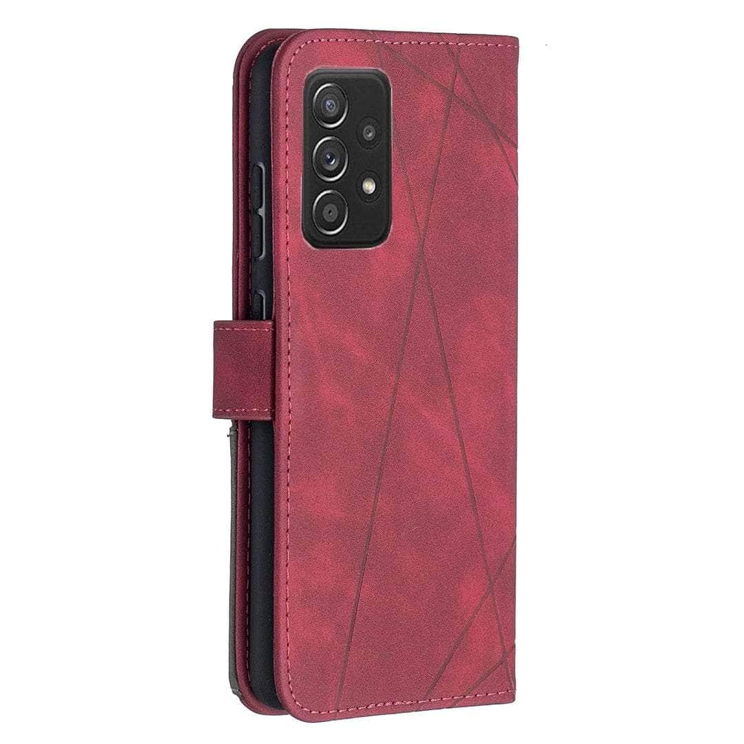 Samsung Galaxy S23 Wallet Flip Leather Case with Card Holder & Stand - Slim Protective Cover for Daily Use, Travel & Business (Black)