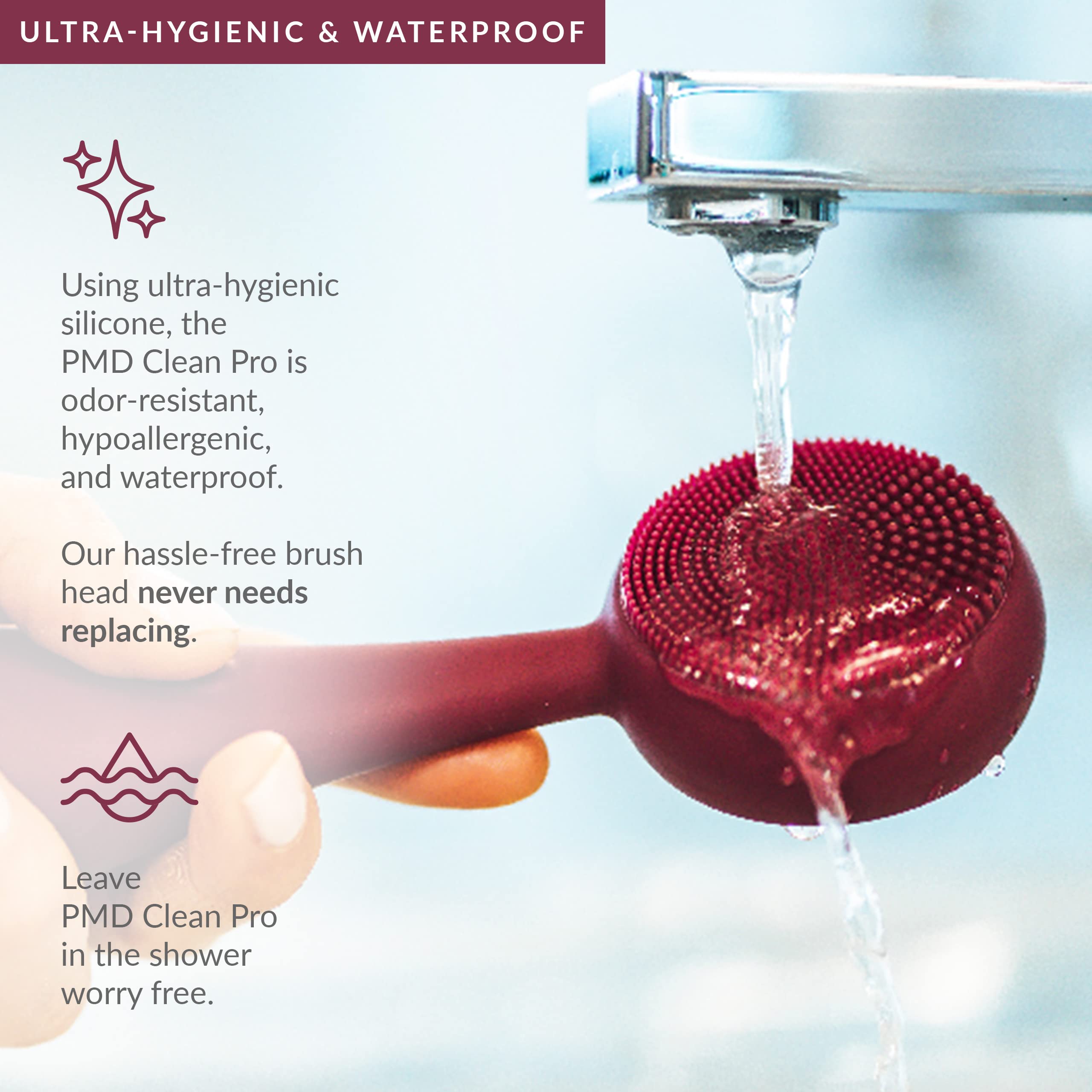 PMD Clean Pro Smart Facial Cleansing Device with Silicone Brush & ActiveWarmth Anti-Aging Massager - Deep Pore Cleanser for Glowing Skin - Perfect for Daily Skincare Routine & Anti-Aging Treatment at Home