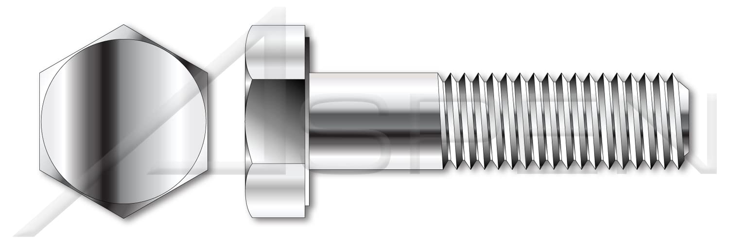 M27-3.0x300mm Hex Head Cap Screws (5pcs) - A2 Stainless Steel Bolts for Construction & Machinery