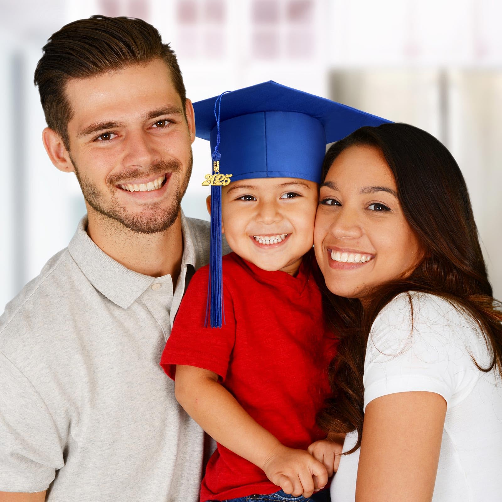 Berlune 2025 Preschool Graduation Caps Bulk - Kids Grad Hats with Tassel for Kindergarten Ceremony