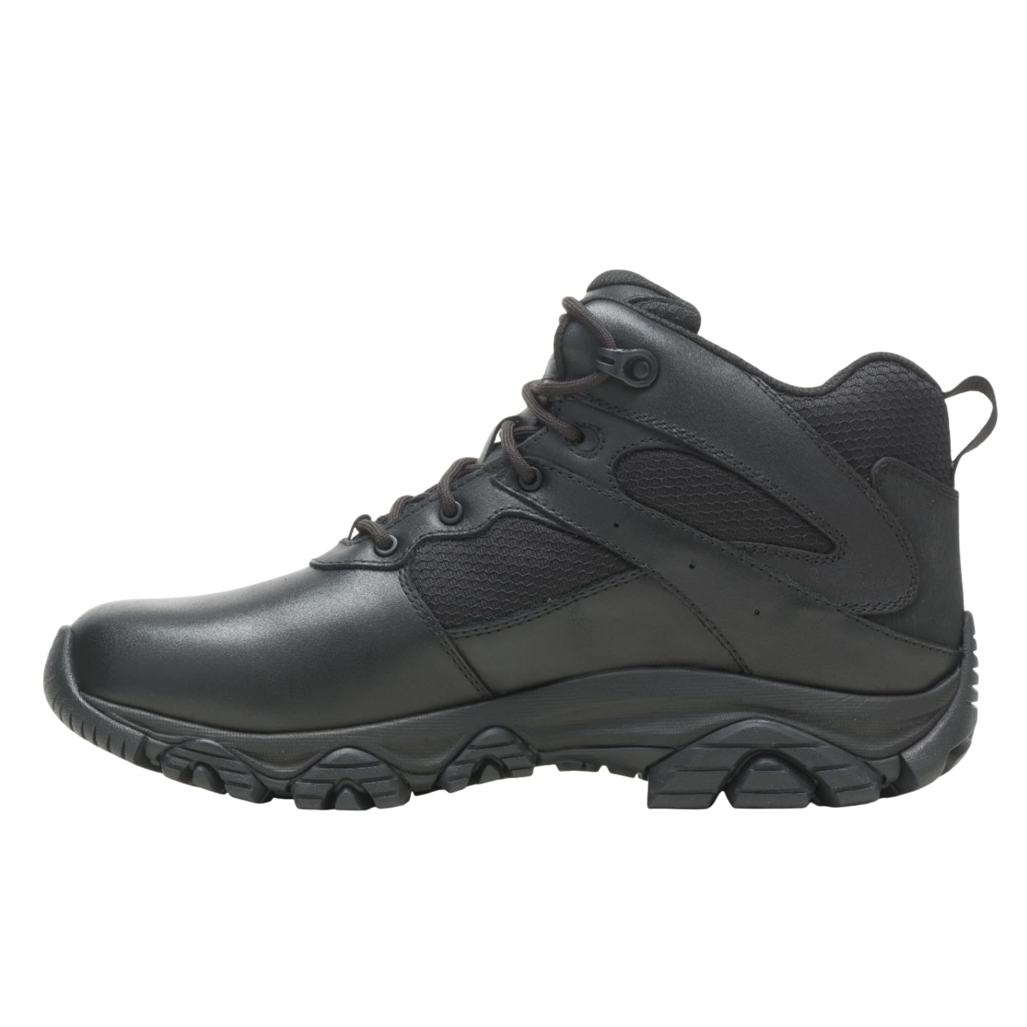 Merrell Men's Moab 3 Mid Waterproof Hiking Boots - Lightweight Tactical Work Boots with Full Grain Leather for Outdoor Adventures, Trail Walking & Camping