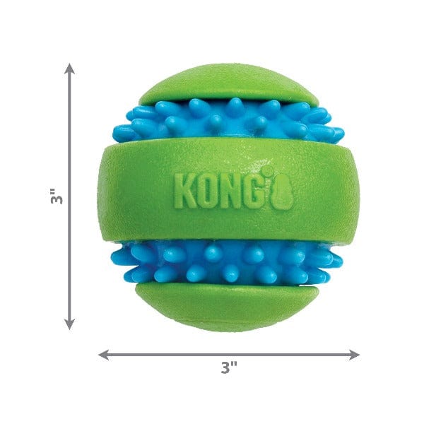 KONG Squeezz Goomz Ball - Durable Chew Toy for Dogs - Interactive Treat Dispenser for Small & Large Breeds - Perfect for Playtime, Training & Anxiety Relief