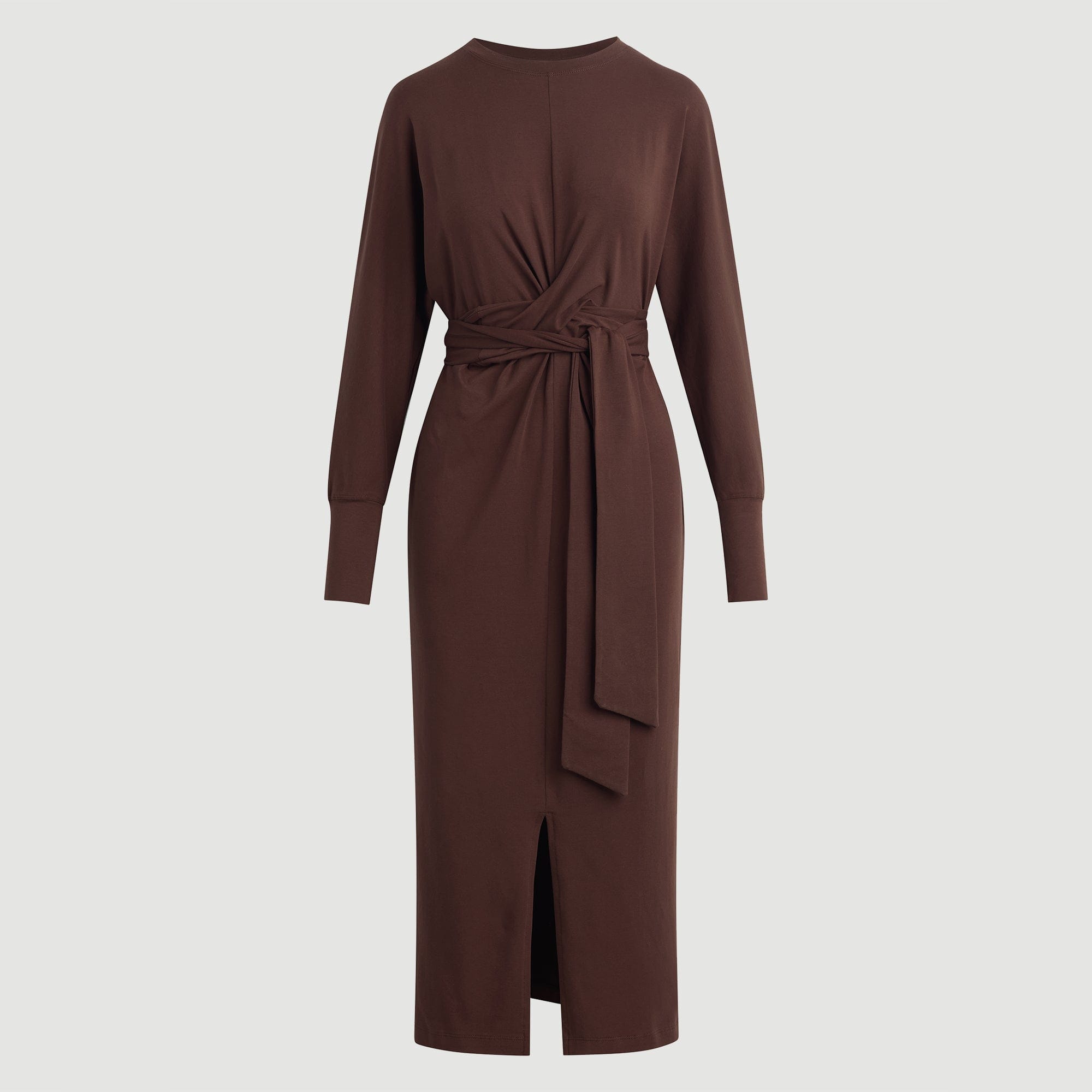 Organic Cotton Wrap Front Dress for Women - Petite Sizes, Boho Style for Casual Outings & Summer Vacations