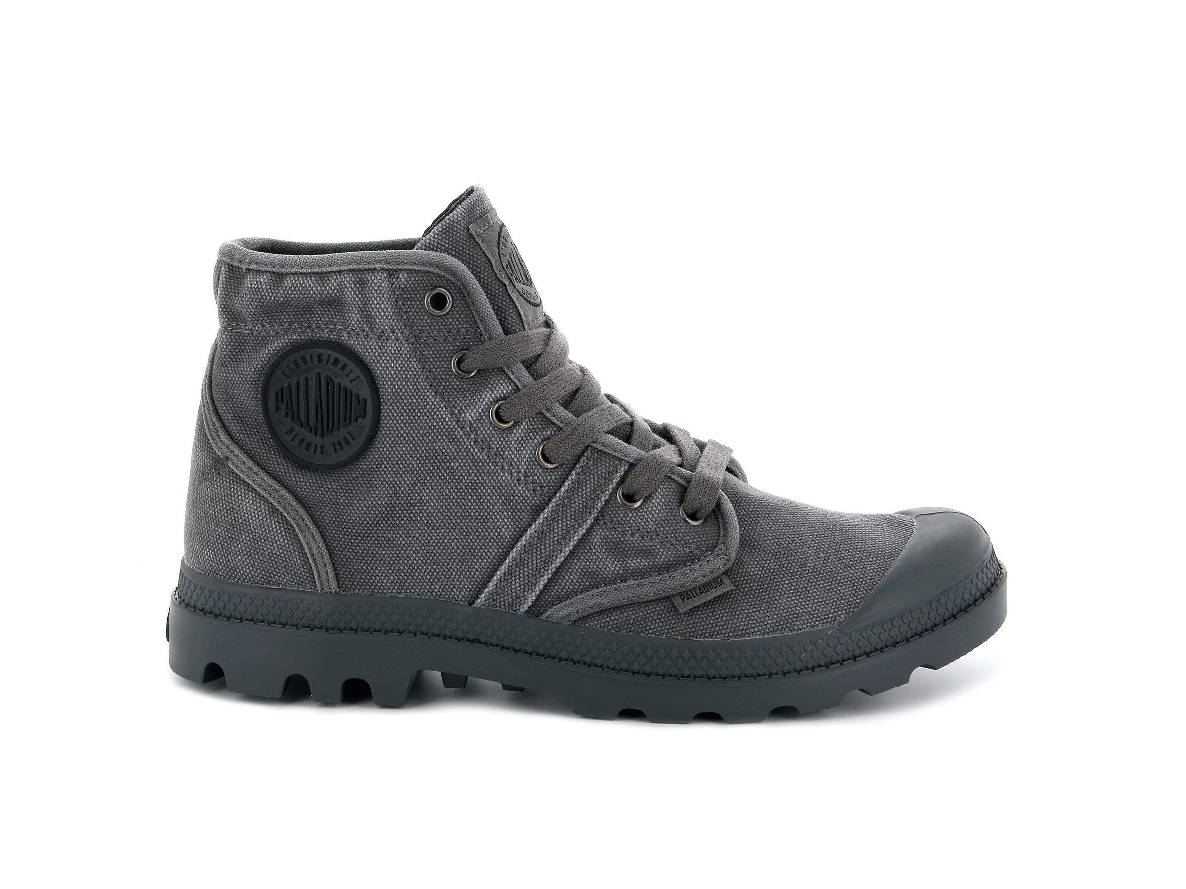 Palladium Men's Pallabrousse Canvas Boots - Lightweight, Durable & Comfortable Hiking Shoes for Outdoor Adventures, Travel & Daily Wear | Waterproof Walking Boots for Urban Exploration, Camping, Street Fashion & Winter Use | Perfect for Weekend Trips, Work Commute & Casual Outfits