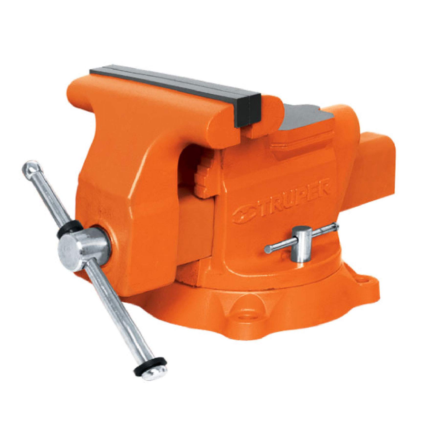 TRUPER TA-6 Heavy Duty Bench Vise 6 Inch (15cm) - Perfect for Metalworking, Woodworking & DIY Projects in Home Garage or Workshop