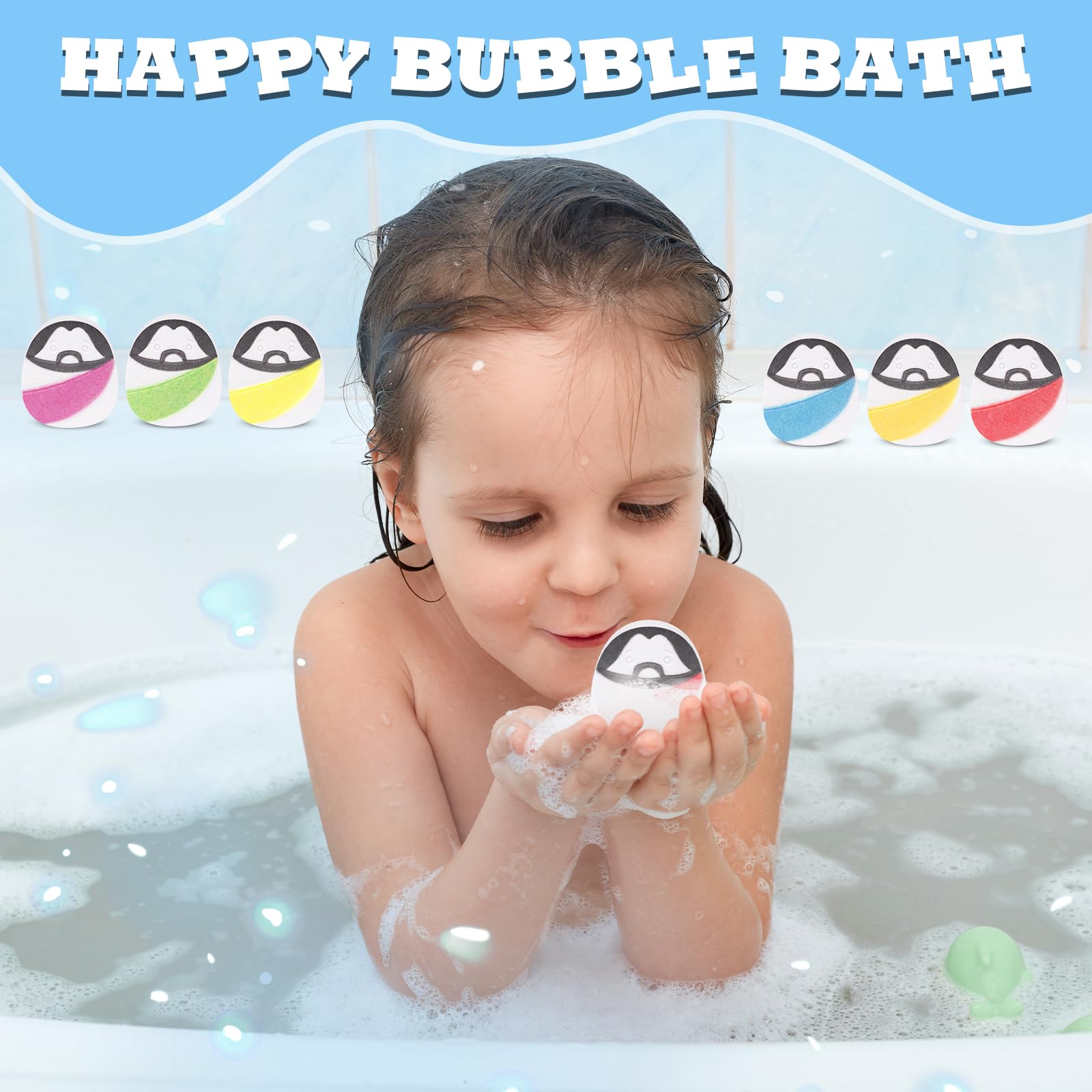 12PCS Aromatherapy Shower Steamers with 6 Essential Oil Scents - Relaxing Stress Relief Shower Bombs, Perfect Easter Gifts for Women & Self Care Gifts for Girlfriends - Use for Spa Night, Bath Time Relaxation or Mother's Day Presents