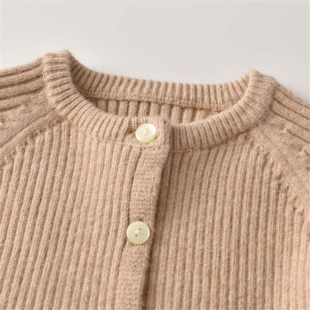 Newborn Baby Boy & Girl Knit Long Sleeve Jumpsuit - Soft Cotton Sweater Bodysuit Outfit for Infants 0-12 Months | Perfect for Photoshoots, Family Gatherings & Winter Layering