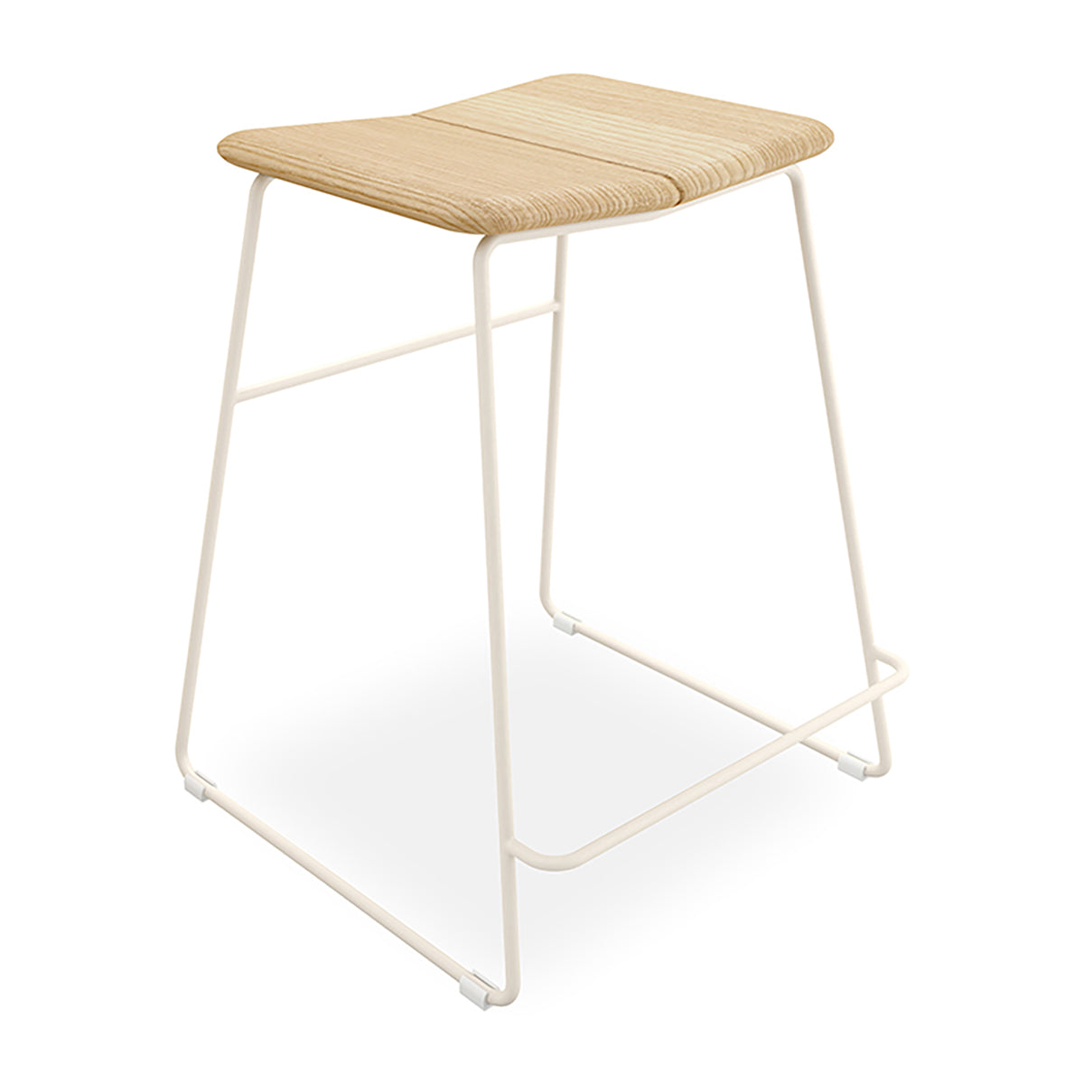 Gus Modern Aero Bar Stool - Adjustable Height Counter Stool for Kitchen Island, Dining & Home Bar - Contemporary Design with Comfortable Seat