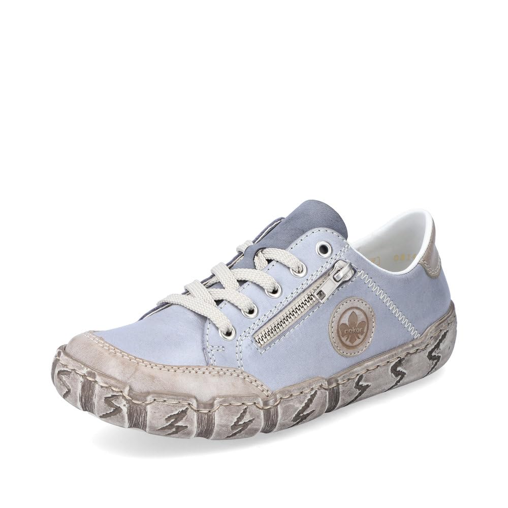 Rieker Women's Comfortable Low-Top Sneakers Derby Shoes - Casual Walking & Everyday Wear for Women