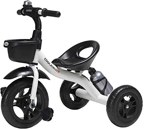 NUBAO Kids Tricycle for Toddlers Age 2-6 Years - 3 Wheel Pedal Bike with Storage Basket & Cup Holder - Outdoor Ride-On Trike for Boys & Girls - Perfect for Park Rides, Backyard Play & Learning to Cycle