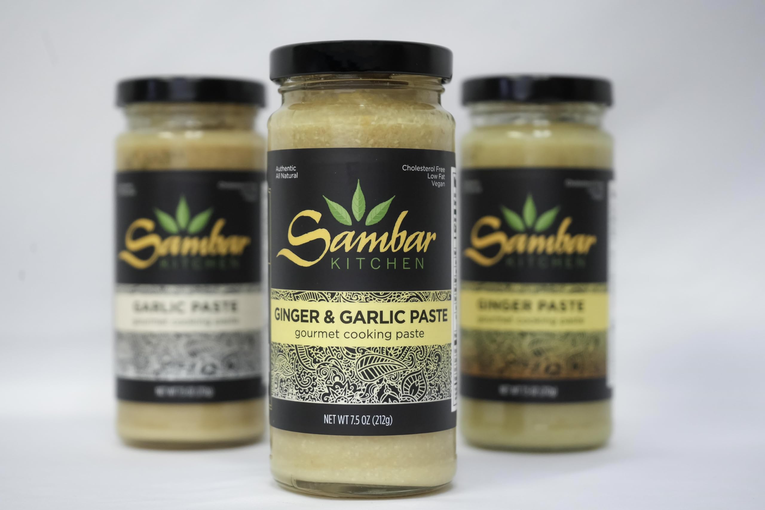 SAMBAR Ginger Paste 7.5oz - Essential Cooking Paste for Asian Cuisine