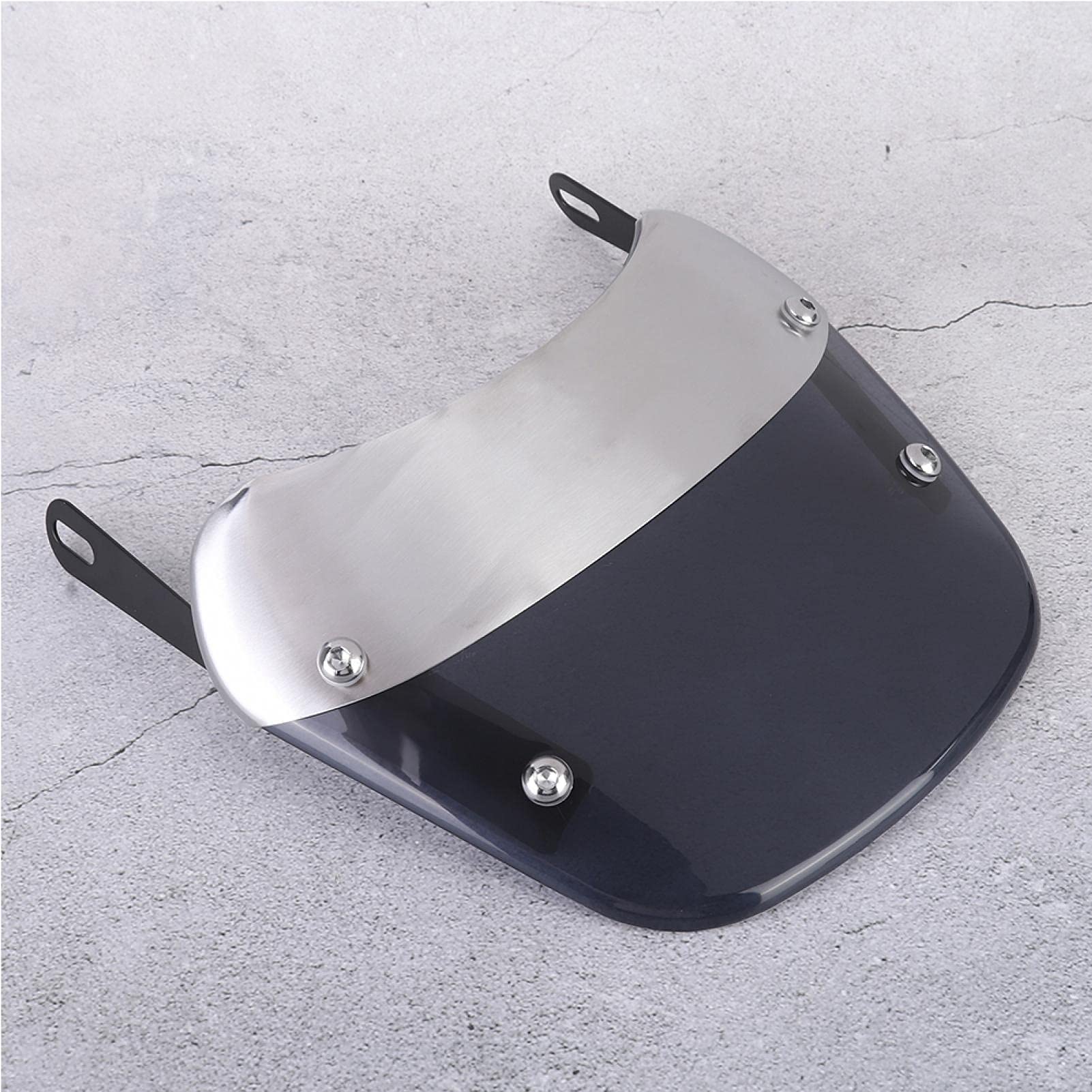 Universal Motorcycle Fairing & 5-7in Headlight Windshield - Wind Deflector for Cruiser Bikes