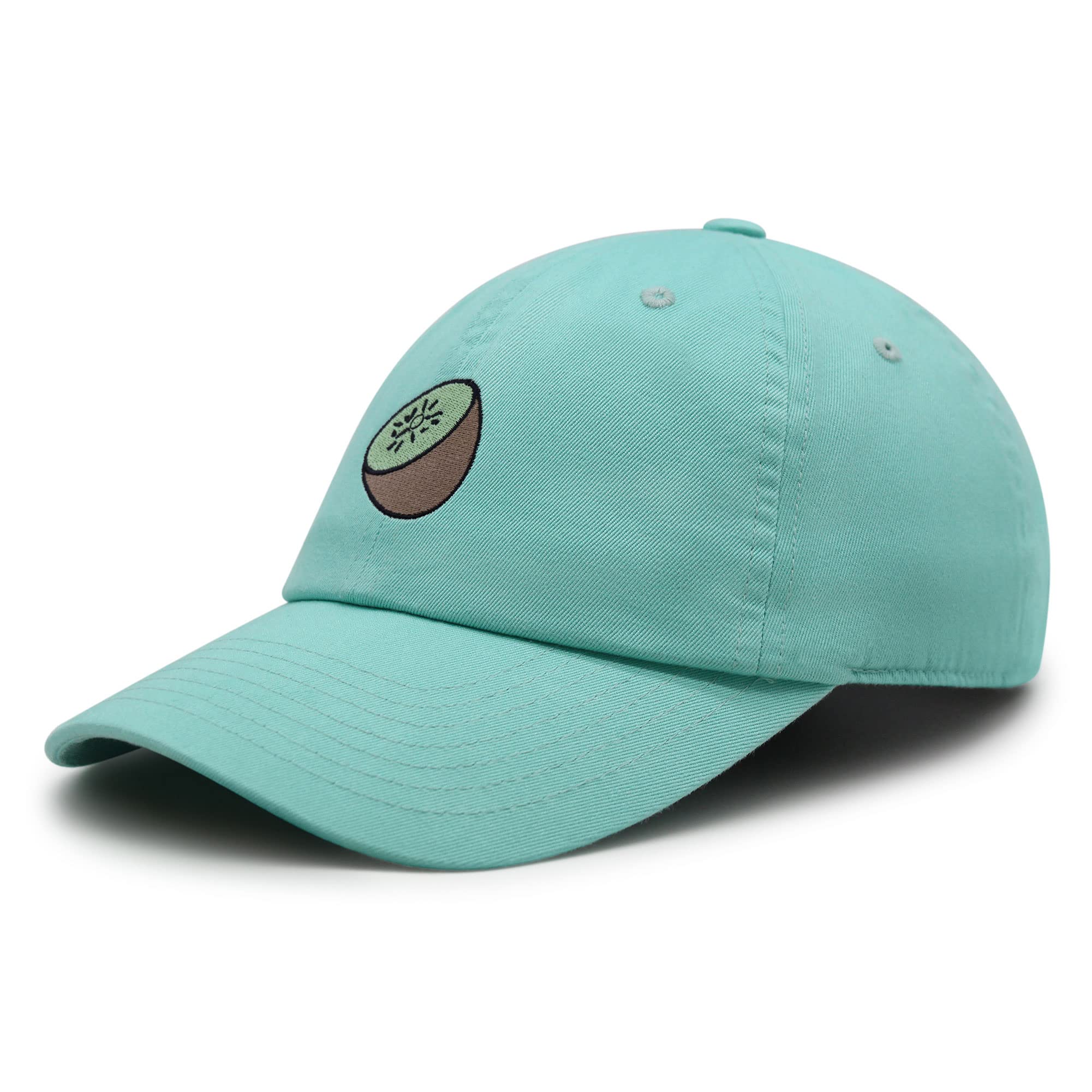 JPAK Kiwi Premium Dad Hat - Embroidered Baseball Cap with Fruit Design - Comfortable & Stylish for Outdoor Activities, Sports, and Casual Wear
