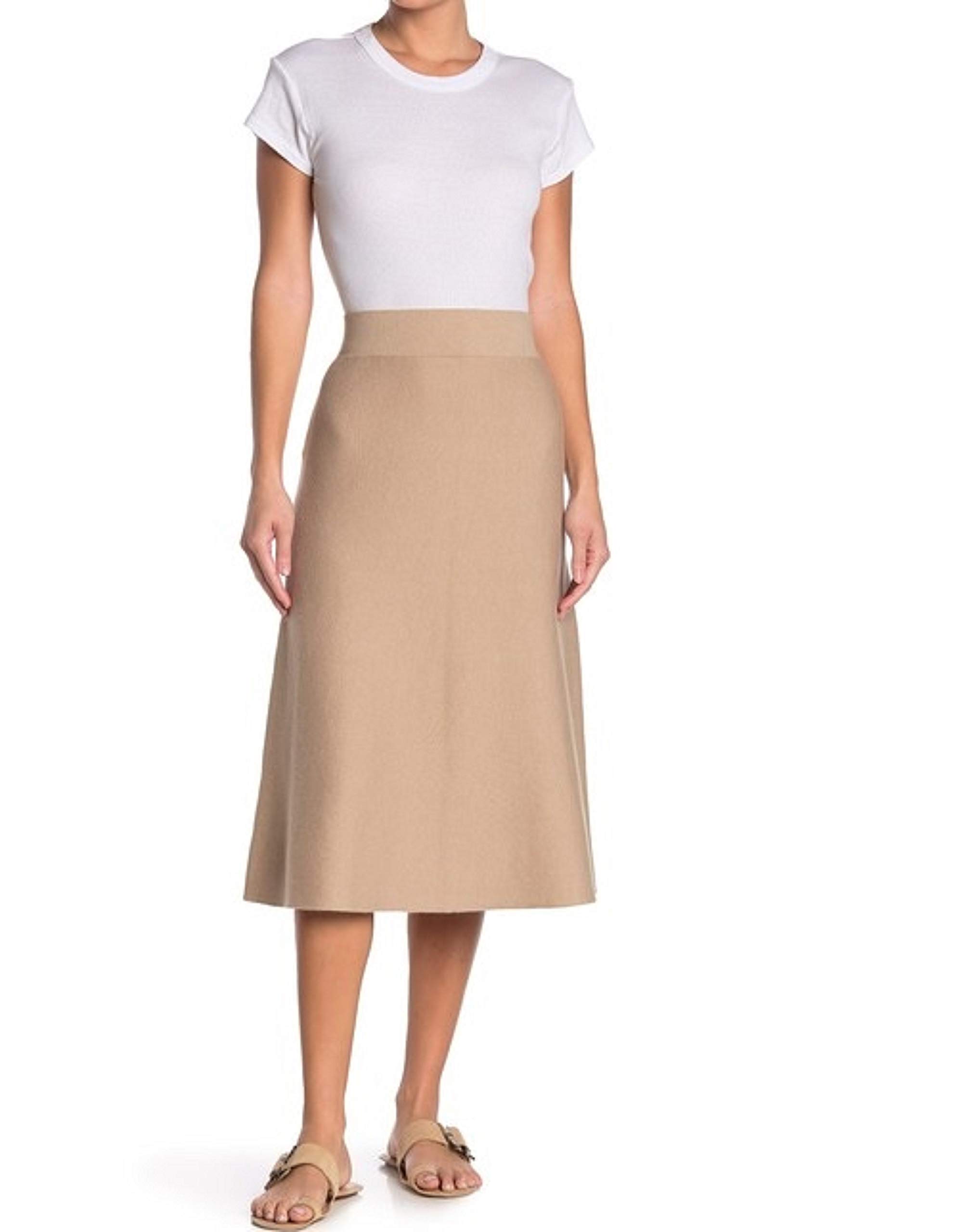 Michael Stars Geneva Skirt - Women's Casual Mini Skirt in Tan | Small Size | Perfect for Summer Outfits, Beach Vacations & Date Nights