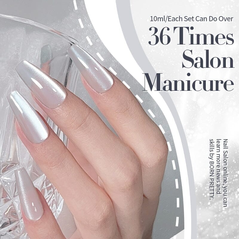 Moonlight Cat Magnetic Gel Nail Polish - Pure Love Series 10ml, Long Lasting Cat Eye Effect Nail Lacquer for Salon & Home Manicure, Perfect for Valentine's Day & Special Occasions
